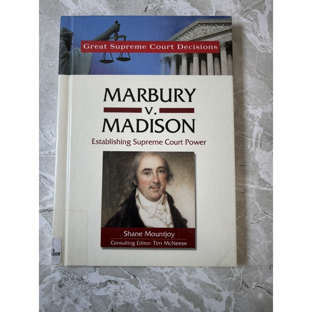 Marbury V. Madison by Shane Mountjoy (2006, Hardcover) - GOOD